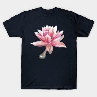 Flamingo Lotus Flower T-Shirt